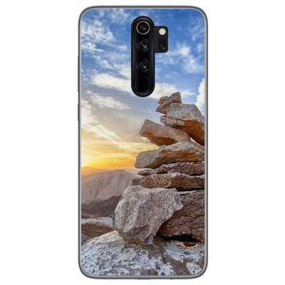Hülle Gel TPU Hülle für Xiaomi Redmi Note 8 Pro Design Sonnenuntergang Muster