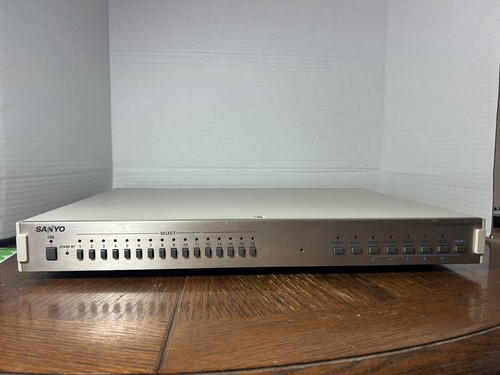 Sanyo MPX-MD16 VTG Analog Security Surveillance 16 Camera Multiplexer ...
