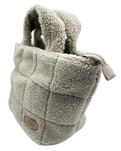 OOG Teddyfell Plüsch Shopper Tasche Wolle Schulter Henkeltasche Tote Bag Fluffy - Picture 30 of 40