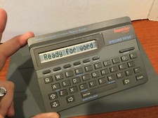 Franklin Spelling Tutor W/ Spellblaster Model ES-100 Tested Merriam Webster Vtg