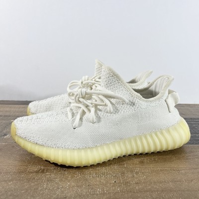 Adidas Yeezy Boost 350 V2 Cream Triple White Size 7.5 Mens  display picture 2