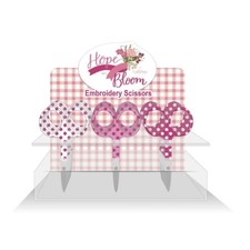 Riley Blake  Hope in Bloom 3.75" Embroidery Scissors  each pair sold separate