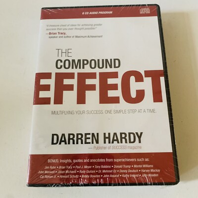 The Compound Effect by Darren Hardy 6 CD Audiobook - Success Training Mindset