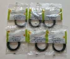 New Floral Wire 6-Pack Floral Garden 50 feet Green Wire