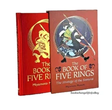 THE BOOK OF FIVE RINGS Deluxe Silk Cover in a slipcase Miyamoto Musashi NEW GIFT