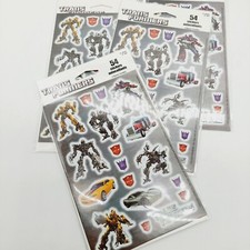 Transformers Sticker Set 54 Stickers NEW 2010