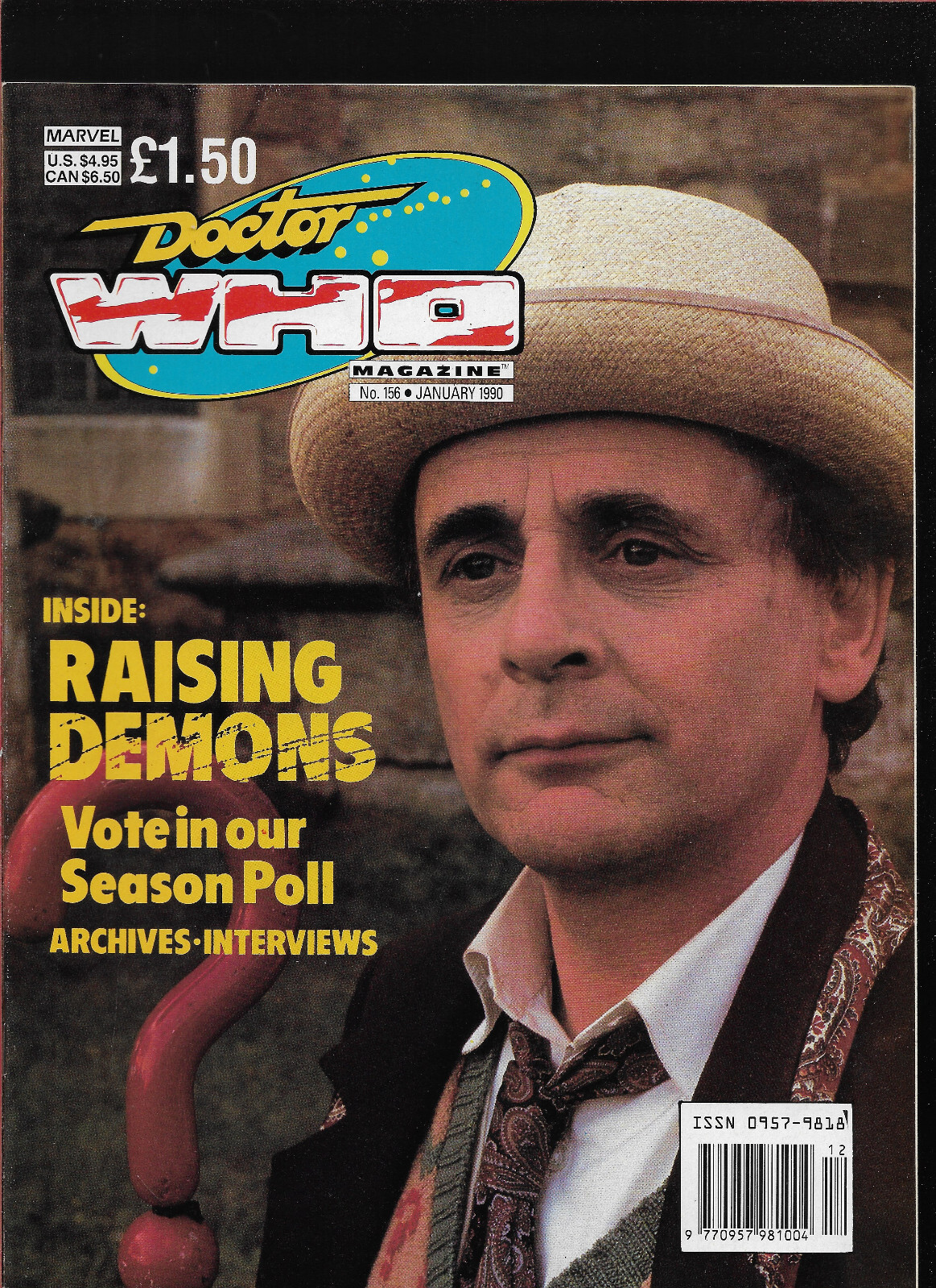 DOCTOR WHO Magazine #156 (S)