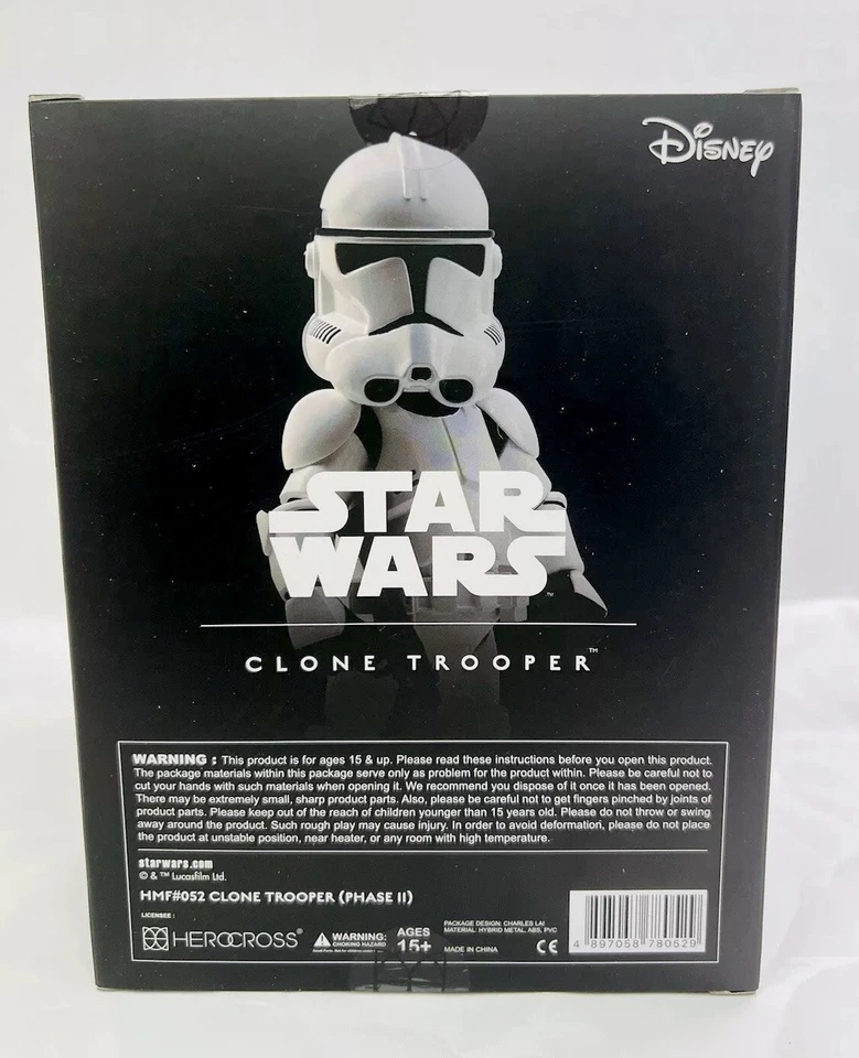 Figura Diecast Herocross Star War Stormtrooper Hybrid Metal Figuration #005 Foto 4 de 4