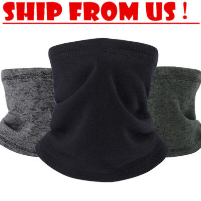 Winter Neck Warmer Gaiter Scarf Motorcycle Ski Half Face Mask for Cold Weather