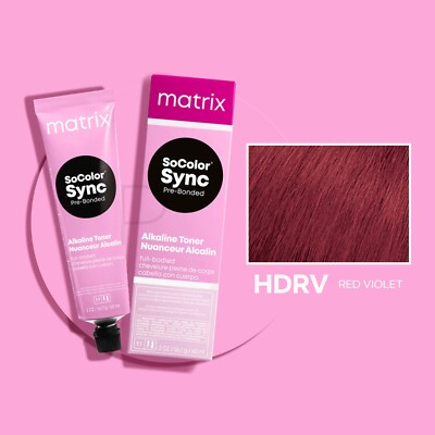MATRIX SoColor Sync Pre-Bonded Alkaline Toner or Cream Developer (Choose Yours)