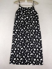 Old Navy Women's Dress Size PS Black & White Print Shift Slip Dress