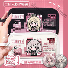 Danganronpa Anime Stationery Pencil Case Pen Bag School Cospaly Cartoon Gift