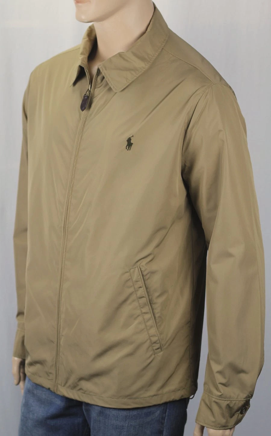 Polo Ralph Lauren Tan Khaki Jacket Coat Brown Pony NWT $185