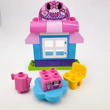 Lego Duplo Disney Junior Minnies Cafe 10830 Cafe Table Chairs 18pcs incomplete