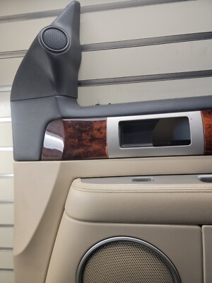 🔥03-06 Lincoln Navigator Door Trim Panel Set Passenger Right Tan