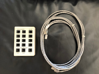 Intel Dialogic DI/0408 STA Breakout box + cable