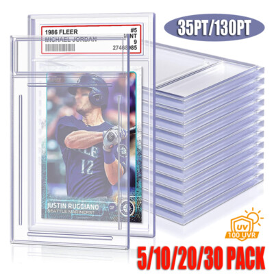 Empty Graded Card Holder PSA Style Slab for Trading Sports Cards Case Protector