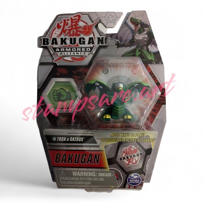 Bakugan Armored Alliance Collectible Action Figure Fusion Trox x Sairus NEW