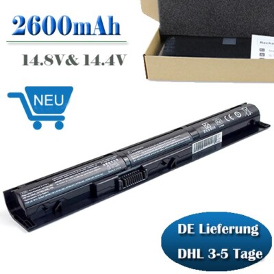 2600MAH Akku für HP HSTNN-LB6I 756479-421 756743-001 TPN-Q140 V104 VI04 VI04XL
