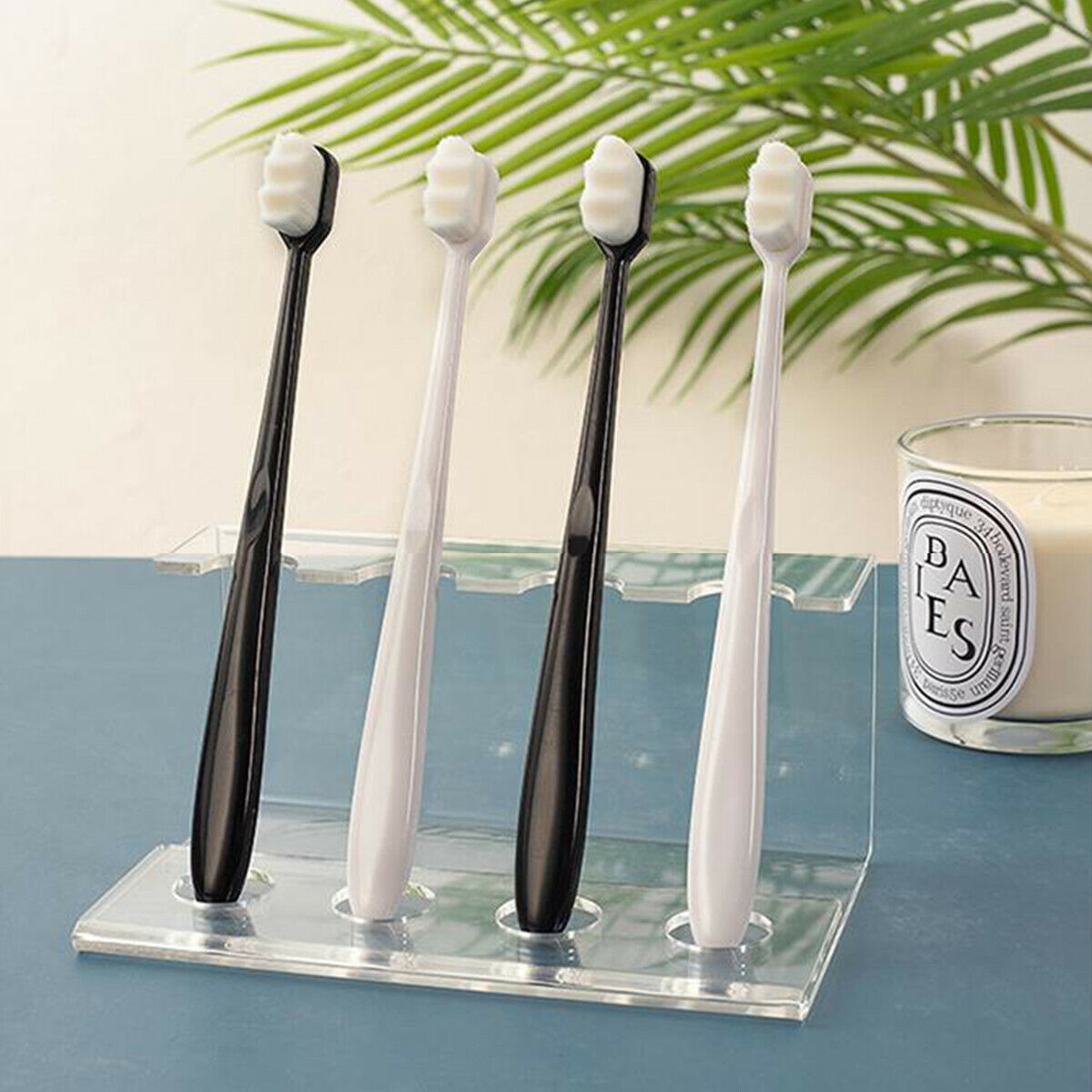 4PCS Nano Ultra-fine Toothbrush Soft Bristle Oral Care Clean for Adult Children