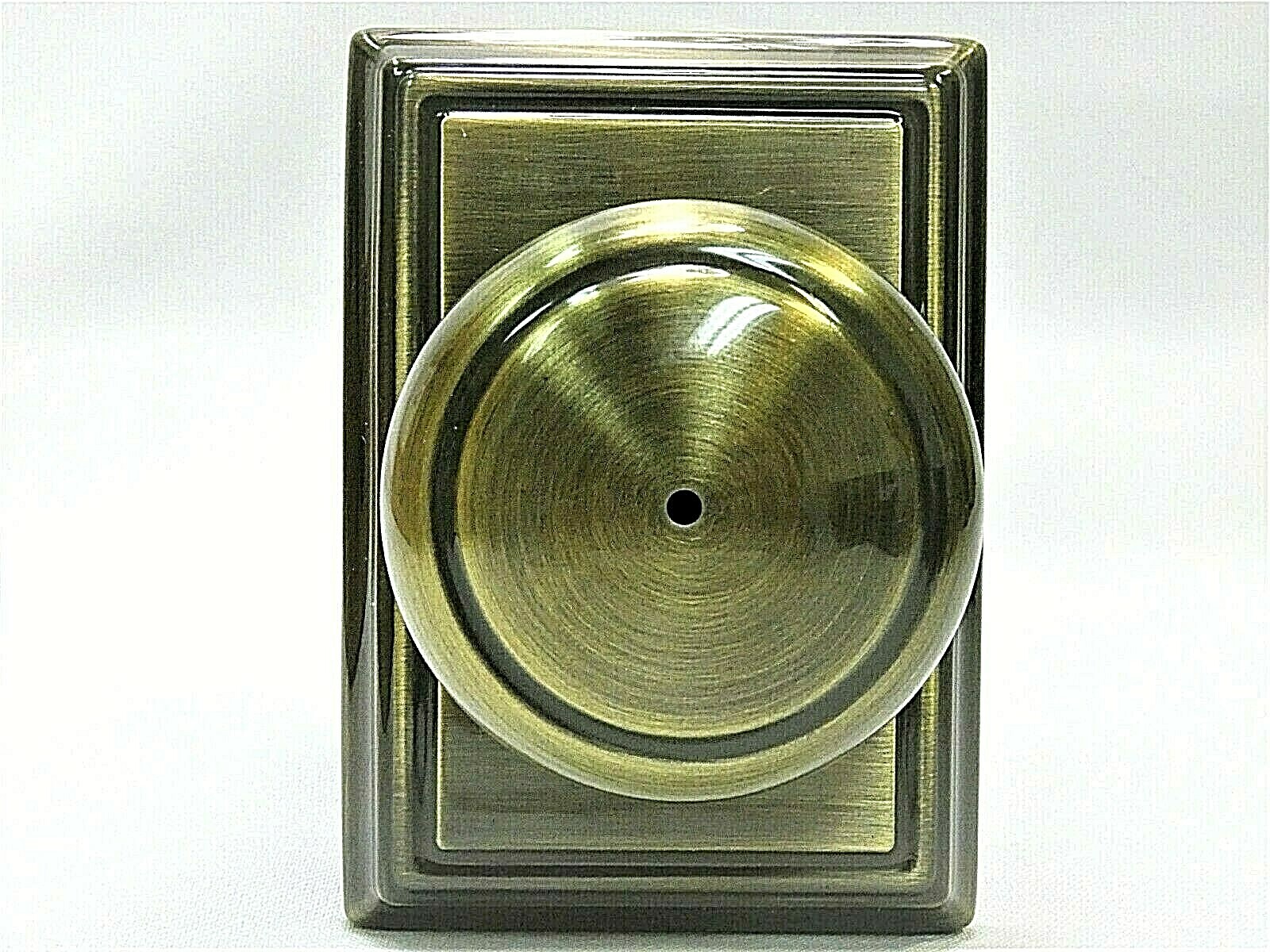 SCHLAGE F40AND609ADD ANDOVER Decorative Privacy Door Knob Set in Antique Brass-image