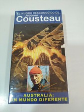 Jacques Cousteau - Australia a Different World - VHS Tape Spanish