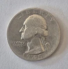 1945 S Washington Quarter - Circulated- Good Condition