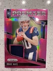2024 Panini Prizm - Premier Jerseys Drake Maye #PJ-DME Pink Prizm (MEM, RC)