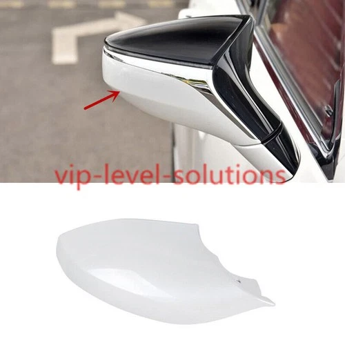 White Right Side Rview Mirror Lower Shell Replace For Lexus ES 2018-2023