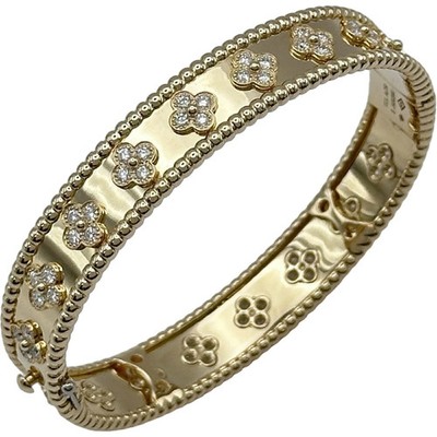 Van Cleef & Arpels Perle Kleeblatt Armband Armband Diamant 750 P0072899