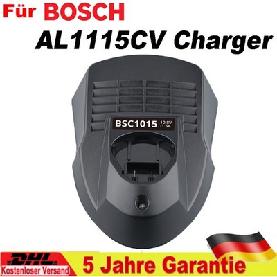 Für BOSCH Ladegerät Schnellladegerät AL1115CV 10.8V -12V BAT411 Akku Ladegerät