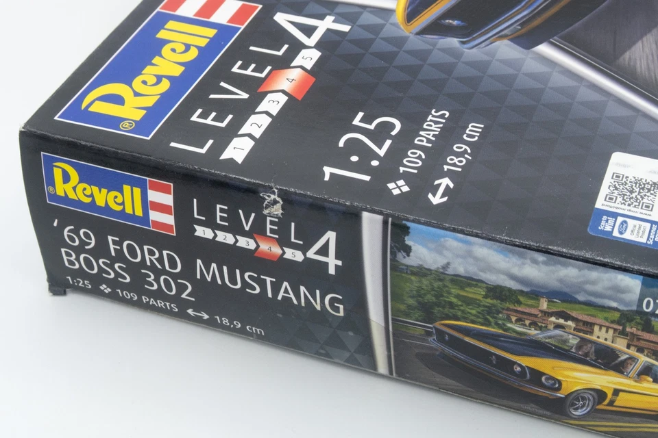 Revell '69 Ford Mustang Boss 302 1/25 07025 - Immagine 2 di 4