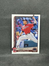 Joey Cantillo 2025 Topps Series 1 #318 (RC) Cleveland GUARDIANS NM