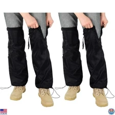 4 Pcs Waterproof Adjustable Lawn Care Leg Gaiters Garden Trimming Protectors