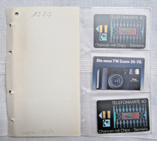 Telefonkarten Album K-Serie 88 Telefonkarten