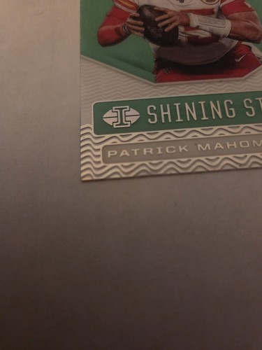 2020 Panini Illusions - Shining Stars Patrick Mahomes II #SS3 Emerald - Picture 5 of 10