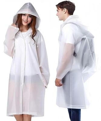 Regenponcho Regenmantel für Damen Herren 2 Stück, Regenbekleidung Regencape R...