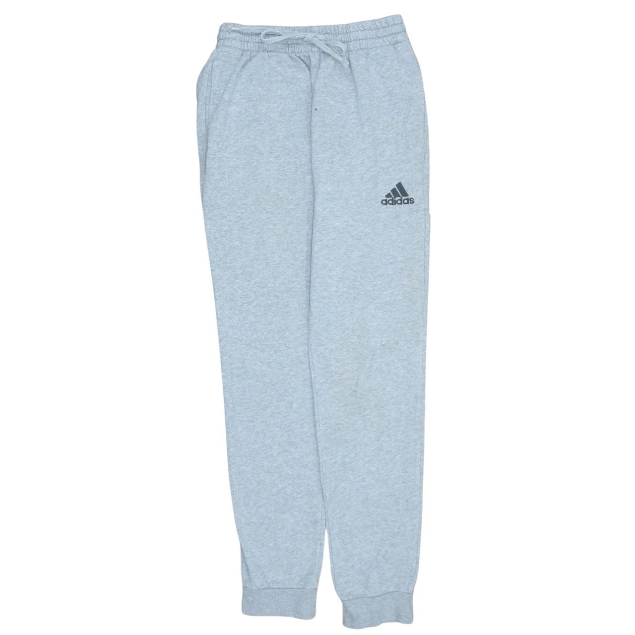 Adidas Men’s Grey Sweatpants S Regular Fit Fleece Joggers