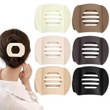 6 Pcs Flat Hair Claw Clips For Women Girls, French Barrettes Set