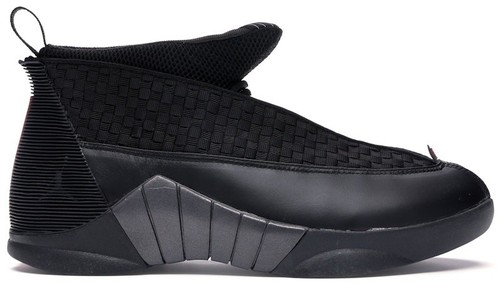 Nike Air Jordan 15 XV Retro 2017 Stealth Black Red Grey 5y, 134090