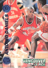 1997 Press Pass Blue - #4 Antonio Daniels Grizzlies Bowling Green