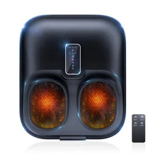 Electric Foot Massager with Heat,Shiatsu Deep Kneading,Air Compression,Gift,h