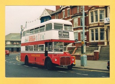 Bus Foto ~ Blackpool Transport 528 - 357CLT - 1962 London AEC Routemaster
