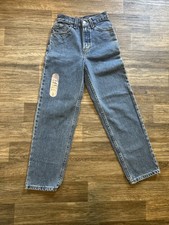 Vintage Levi's Kids Girls Size 12 Slim Denim Jeans 31450-0214 NWT