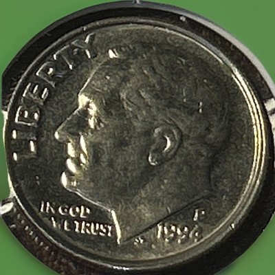 1994 P Roosevelt Dime Off Center Double Struck Rim Error See photos, Low Start!!