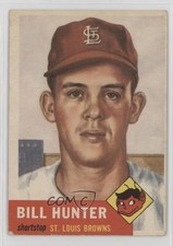 1953 Topps Billy Hunter #166 0m2c