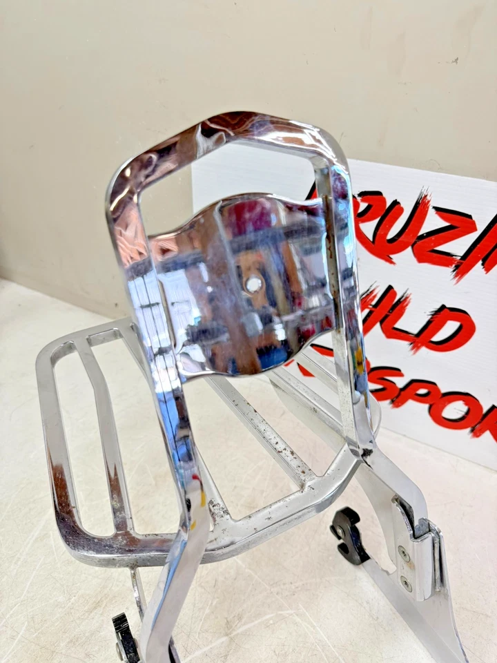1997 HARLEY DAVIDSON SOFTAIL Backrest Rear Sissy Bar Luggage Rack - Image 2 of 4