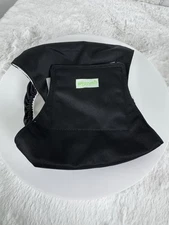 Wegreeco Washable Male Dog Belly Band Diaper Reuseable Black Size M