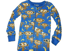 F3 !WOW! NWT 18-24M The Children's Place Boys MONKEY SUNGLASSES Sleeper Pajamas