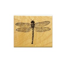 Realistic Dragonfly Mounted Rubber Stamp, Damselfly, Summer Bug, Insect 12